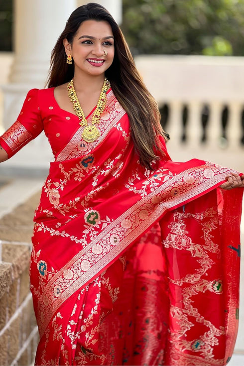 Vasthrlay Kanjivaram Blouse Purple Ethnic Wear