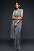 Vasthrlay Georgette Sequins Blouse Ethnic Wear