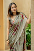 Vasthrlay Fashion Chiffon Printed Dusty Ethnic Wear