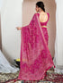 Vasthrlay Chiffon Bandhani Unstitched 4159s2944n Yellow
