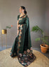 Vasthrlay Women's Paithani Ethnic Unstitched Saree