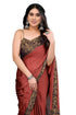 Vasthrlay Fashion Chiffon Abstrect Printed Ethnic Wear