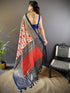 Vasthrlay Chanderi Printed Unstitched Ethnic Wear