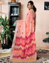 Vasthrlay Womens Printed Unstitched Dark Green Saree