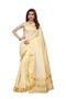 Vasthrlay Kerala Crismistmas Free Size Off White Ethnic Wear
