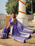 Vasthrlay Elephant Unstitched Saree
