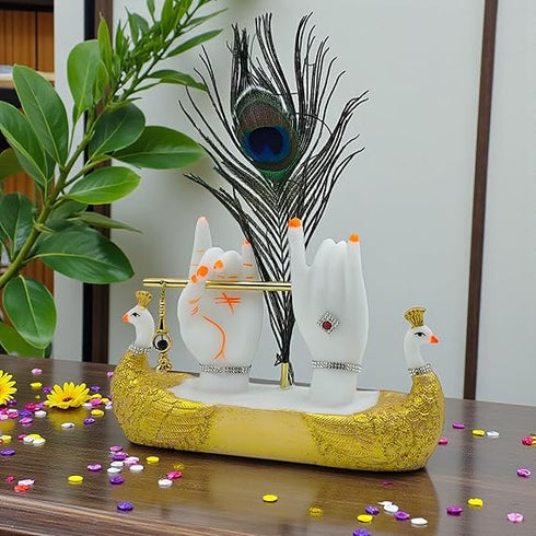 Krishna Hand Showpiece with Flute