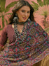 Vasthrlay Georgette Printed Blue Saree