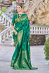 Vasthrlay Banarasi Maroon Ethnic Wear