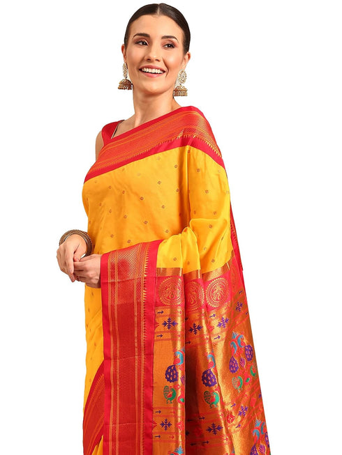 Vasthrlay Paithani Bottle Saree