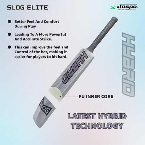 Jaspo Slog Elite Plastic Tennis Cricket Bat