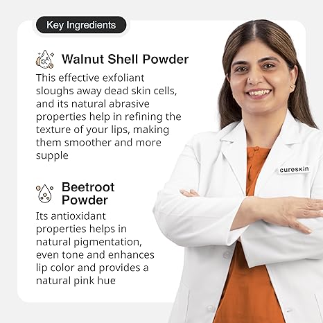 Cureskin Lightening Lip Scrub