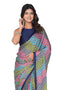 Vasthrlay Fashion Chiffon Georgette Teal Ethnic Wear