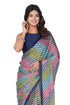 Vasthrlay Fashion Chiffon Georgette Teal Ethnic Wear