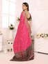 VasthrlayKanjivaram Banarasi Unstitched Rani Free Ethnic Wear