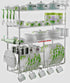 L Livilon Wall Mount Kitchen Utensils Dish Rack