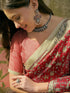 Vasthrlay Womens Printed Unstitched Beige Saree