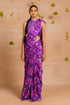 Vasthrlay Fashion Georgette Dark Multicolor Ethnic Wear