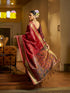 Vasthrlay Unstitched Multicolor Comfortable Friendly Saree