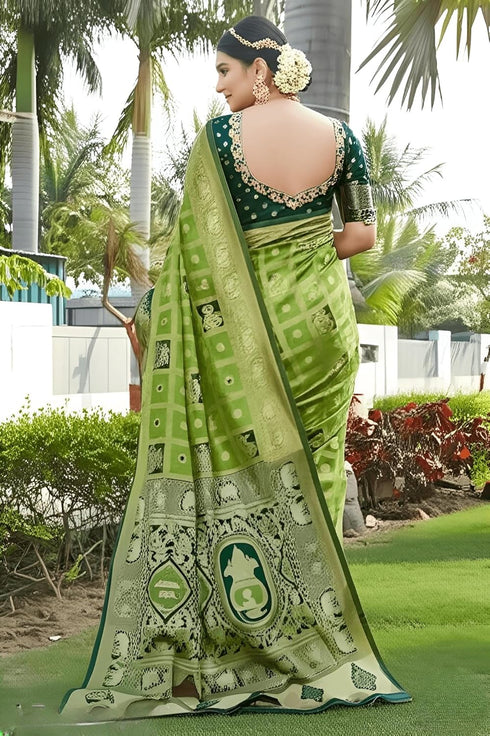 Vasthrlay Banarasi Kanjivaram Printed Az Ys Houseful Ethnic Wear
