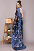 Vasthrlay Fashion Chiffon Turquoise Ethnic Wear
