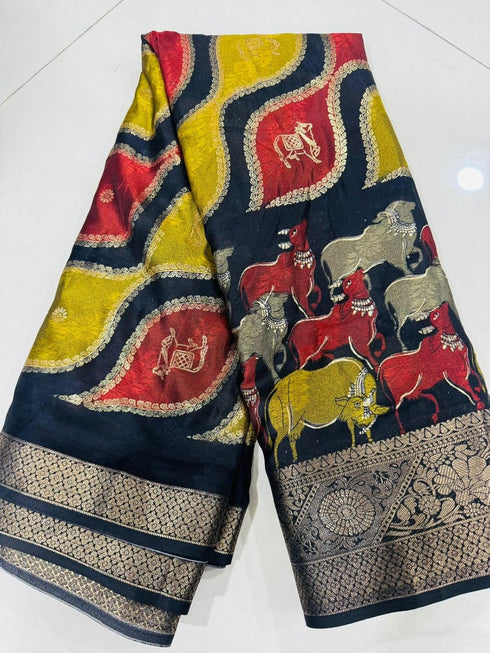 Vasthrlay Masmellow Printed Traditional Designer