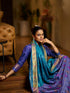 Vasthrlay Unstitched Multicolor Comfortable Friendly Saree