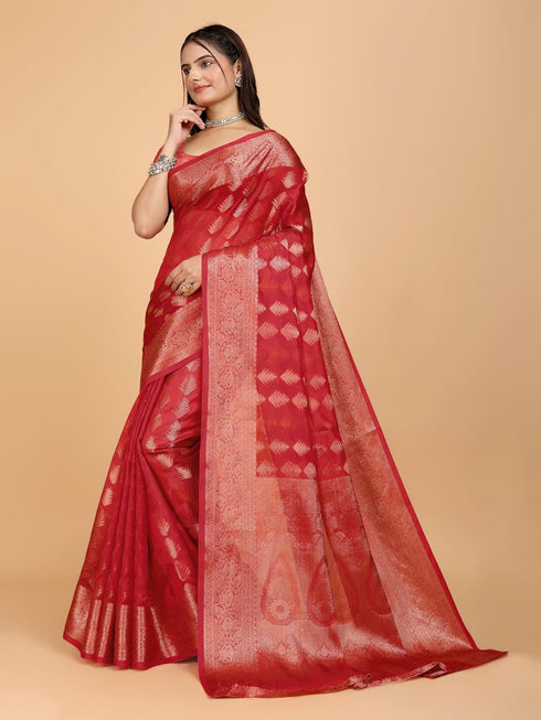 Vasthrlay Organza Ethnic Wear