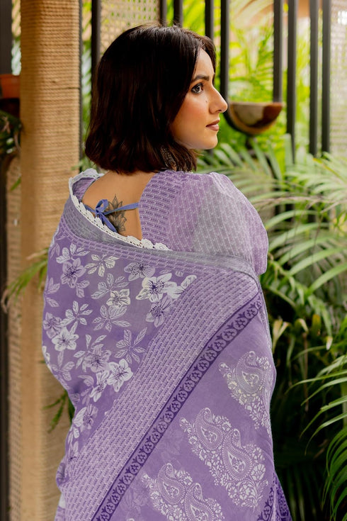 Vasthrlay Fashion Pocket Printed Readymade Ethnic Wear