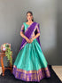 Vasthrlay Traditional Banarasi Contrasting Lemonrama