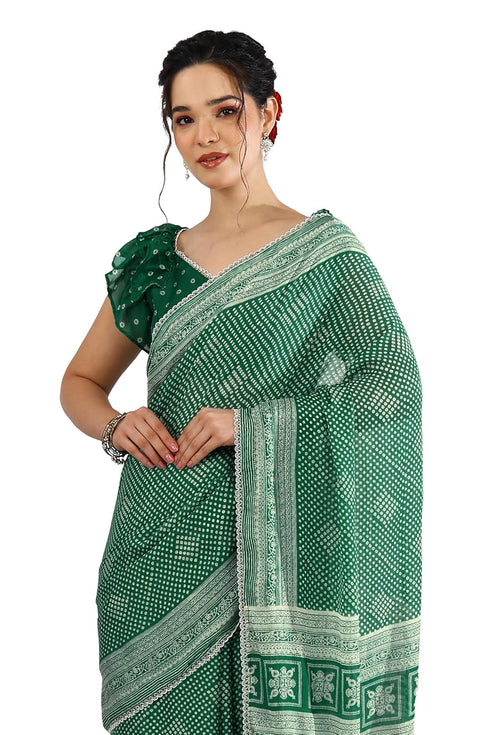 Vasthrlay Fashion Chiffon Paisley Printed Ethnic Wear