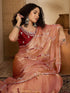 Vasthrlay Georgette Embroidery Black Saree