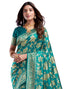 Vasthrlay Womens Jacquard Unstitched Wine Saree