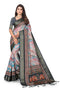 Vasthrlay Kanjivaram Elephant Unstitched Saree