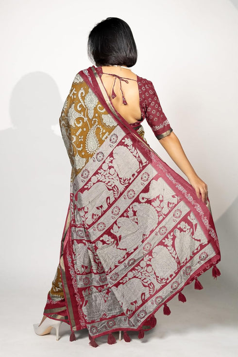 Vasthrlay Fashion Viscose Printed Ethnic Wear