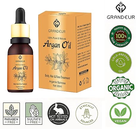 Grandeur 100% Pure & Natural Argan Oil 30ml