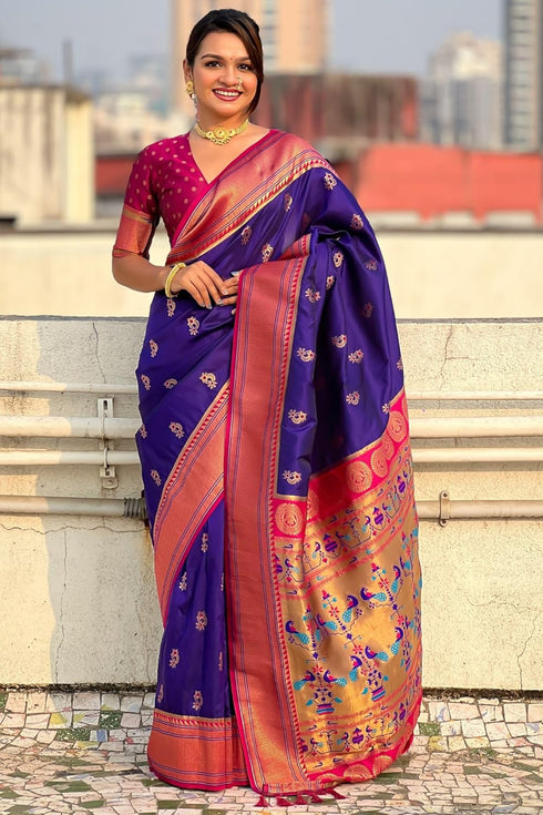 Vasthrlay Paithani Kanjivaram Sarees Ethnic Wear