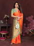 Vasthrlay Kanchipuram Saree Soft Silk Seagreen