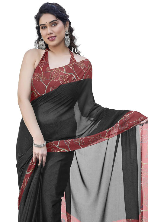 Vasthrlay Fashion Chiffon Printed Ethnic Wear
