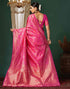 Vasthrlay Maroon Traditional Unstitched Saree