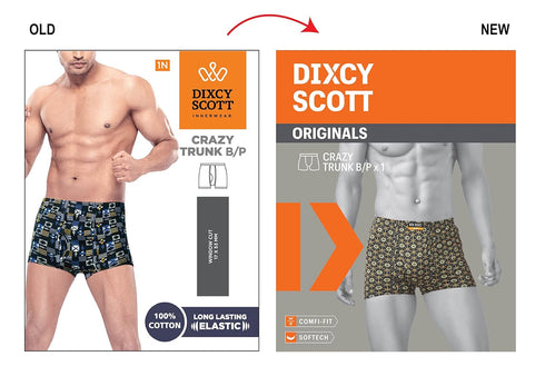 Dixcy Scott Men's Cotton Trunk