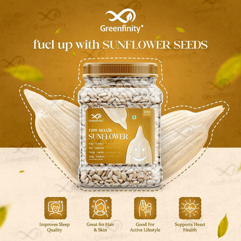 Greenfinity Premium Raw Sunflower Seeds