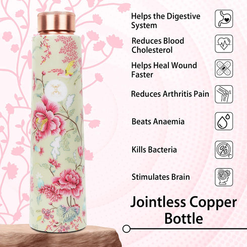 Pure Joint Less Copper Bottles 900ml