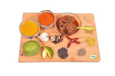 Amoga's Pickles Factory Andhra Authentic Special Mango Pickle