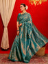 Vasthrlay Weaving Banarasi Mauve Saree