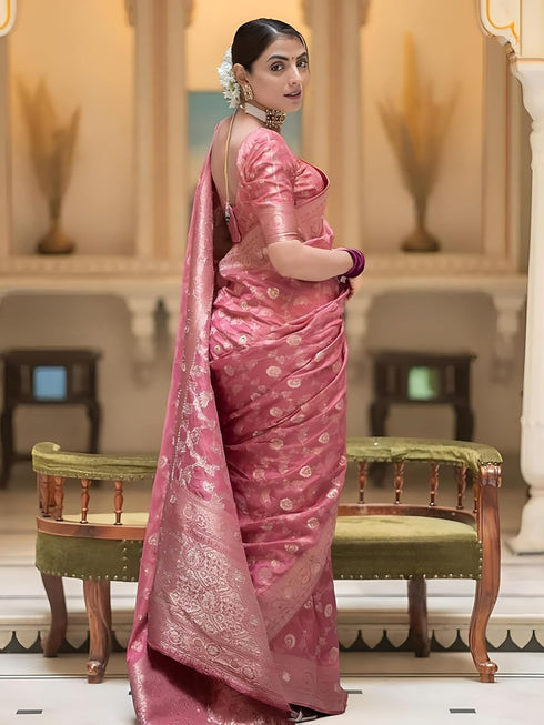 Vasthrlay Kanjivaram Banarasi Wedding Sari Az Ys Shayani Saree