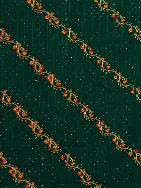 Vasthrlay Banarasi Weaving Red Saree