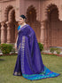 Vasthrlay Kanjivaram Unstitched Jacquard Stylish Saree