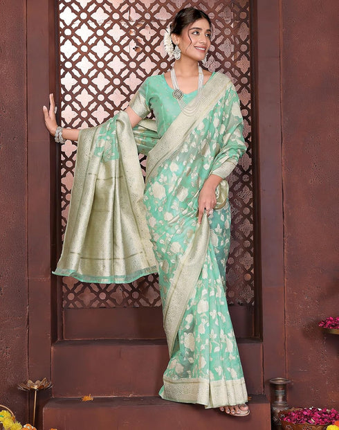 Vasthrlay Kanjivaram Banarasi Wedding Sari Az Ys Yasmin Saree