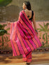 Vasthrlay Womens Printed Unstitched Multicolor Saree